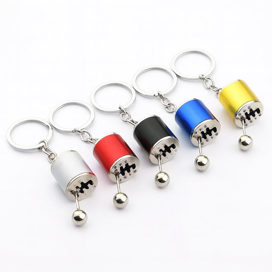 🏁 Gear Shift Keychain – Mini 6-Speed Shifter