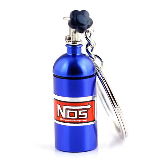 🏁 NOS Bottle Keychain – Compressed Power, Unleashed Style