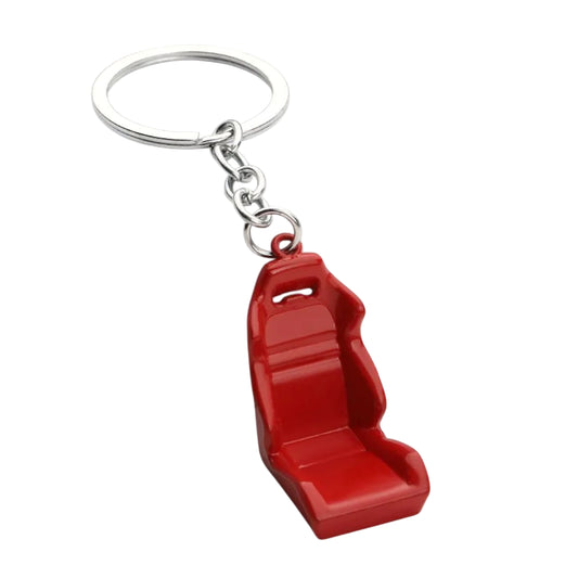 🏁 Racing Seat Keychain – Your pocket-sized bucket seat.